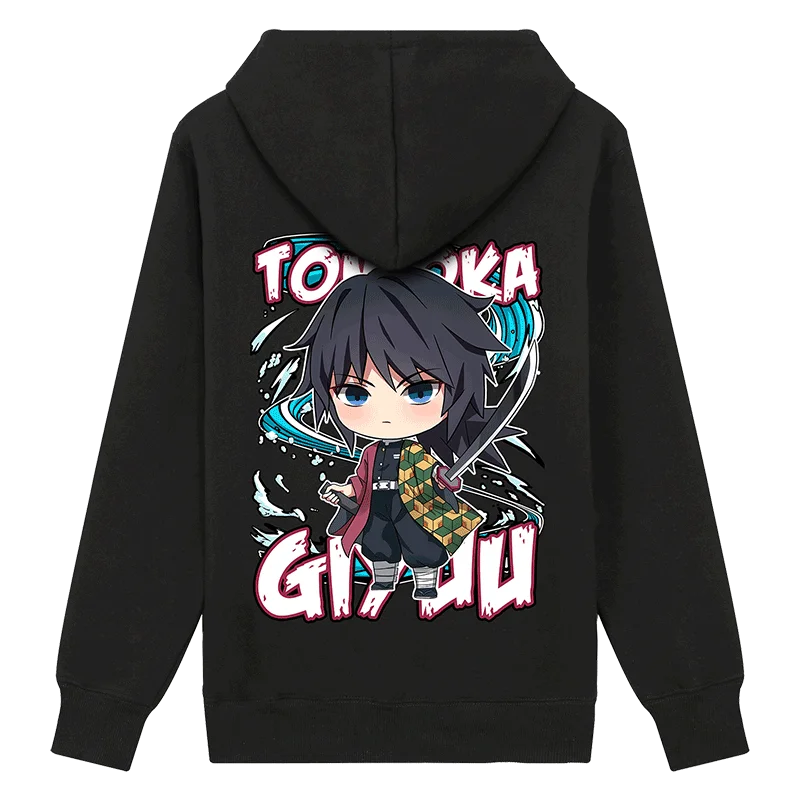 Tomioka Giyuu Demon Slayer: Kimetsu No Yaiba Tanjirou Tomioka Giyuu; толстовка на молнии для косплея; толстовки для мужчин и женщин; Повседневная куртка с капюшоном; пальто - Цвет: Tomioka Giyuu