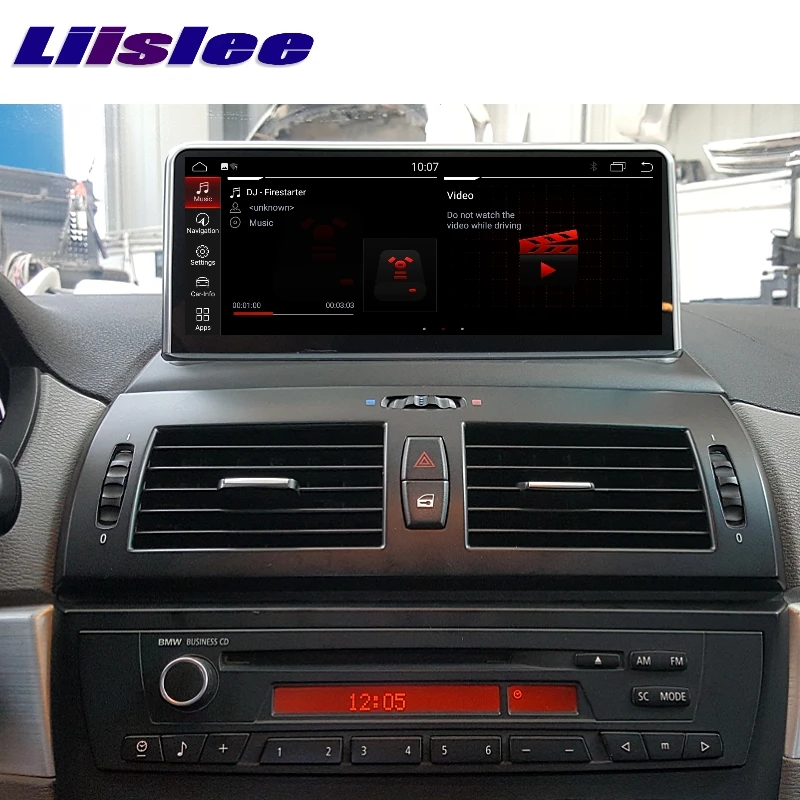 

LiisLee 4G RAM Android 11 для BMW X3 E83 2003 ~ 2010 CCC-EVO ID7 Автомобильный мультимедийный GPS аудио Радио стерео CARPLAY навигатор NAVI