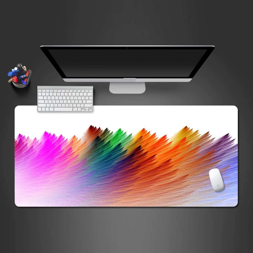 Super Fun Colorful Cool Mousepad High Quality Personality Creative Rubber Lock Can Wash Game