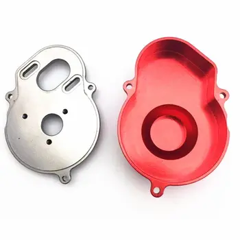 

1/10 Climbing Car SCX10 Upgraded Metal Medium Gear Box Gear Assembly with Motor Seat Mould 634F