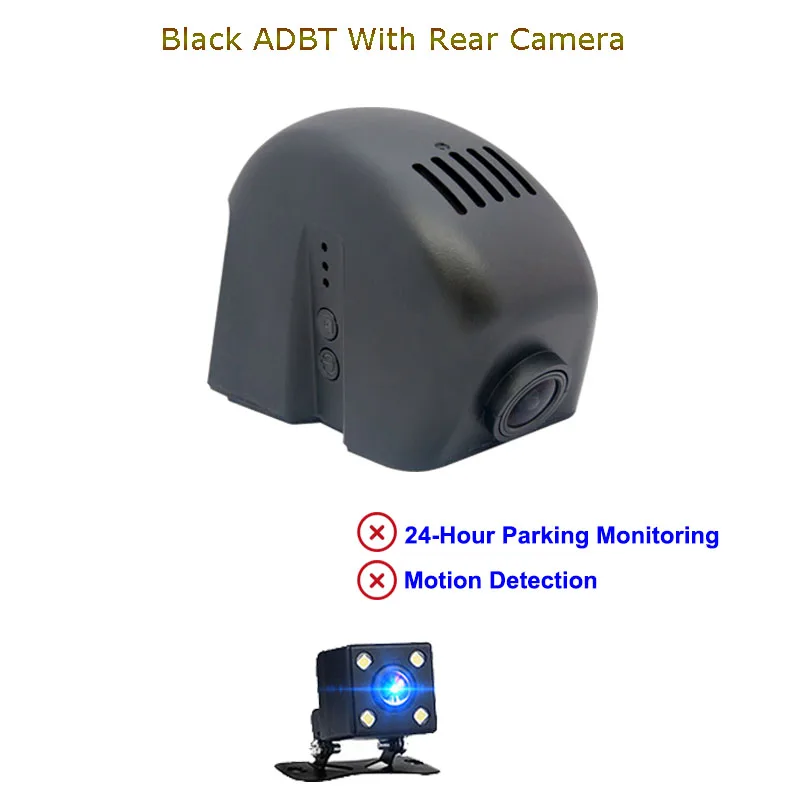 Black Tow Camera Jabriel Скрытая 1080P Автоматическая Автомобильная камера dash cam 24 часа в сутки Регистраторы сзади Камера для audi a3 8p 8v a4 b8 b6 b7 a6 c5 c6 c7 a5 a1 q5 q7 - Название цвета: Black Tow Camera