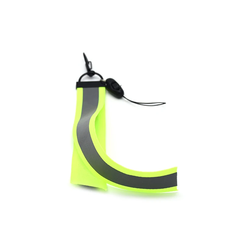 Зеленая отражающая лента ремешки полоса телефон строп ключевой ремень документ значок висячая веревка настраиваемые ремешки D138