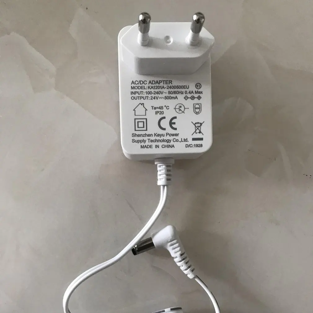 24V0.65A Wall-Mounted White Power Adapter European Power Supply Aroma Humidifier Plug Adapter 24V