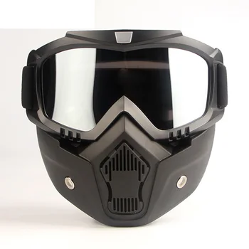 

Protective Face Mask Motorcycle Helmet Filter Goggles Eyewear Workplace Safety Supplies