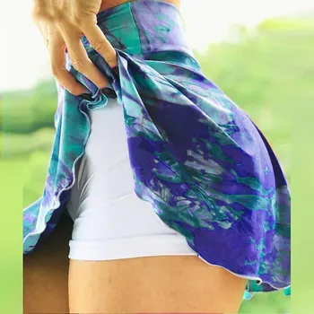 

Women Basic Leggings Slip Bike High Waist Type Printed Compression Workout Yo-ga Split Hakama женская одежда