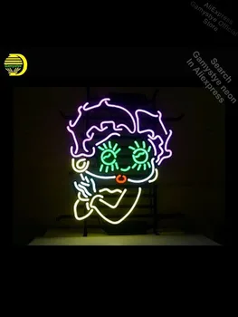 

Betty Boop Classic Neon Sign Ice Cream neon Light Sign galss tubes Commercial Recreation Rooms Real Glass Neon Pet Shop Sign
