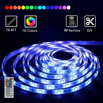 

RGB Waterproof Led Strip Light LED String DC12V Fiexble Light Ribbon Tape LED String Light Tape Holiday Screen Lighting @C24