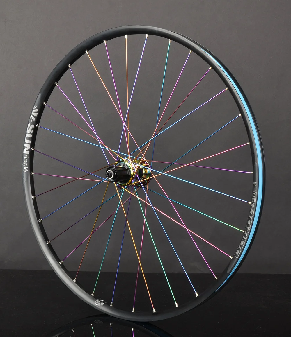 Erősítés hegyi wheelset KOOZER XM490 Menő huby  27.5 29 hüvelykes sunringle  Rainbow MTB Kerék duroc 30 35 40 tubeless Kerékabroncs Szokás készített