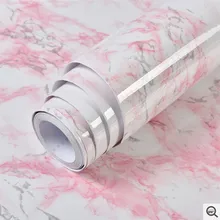 Marble Wallpaper Waterproof Oil-proof Contact Paper Wall Stickers PVC Self Adhesive Bathroom Kitchen Countertop Home Improvement