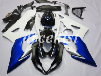 

Injection New ABS Motorcycle Full Fairings Kit Fit For SUZUKI GSX-R1000 K5 2005 2006 05 06 GSXR1000 body set Custom Blue white