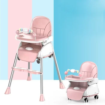 

Multifunction New Style Portable folding baby dining chair Babies Toddler Booster Seat kids food Eating chair