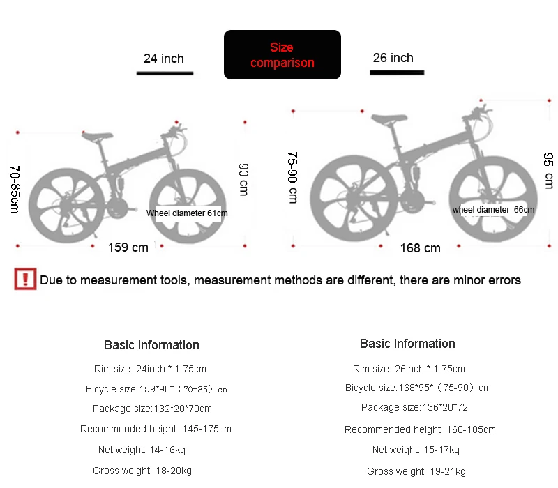 Excellent New 26inch bike 21 speed folding mountain bicycle Two-disc brake bicycle Spoke wheel/knife wheel mountain bicycle Adult bike 0