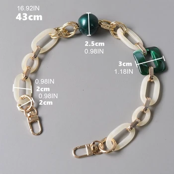 

Acrylic Handle Strap Replacement for Handmade Beach Bag Bucket Handbag A69C