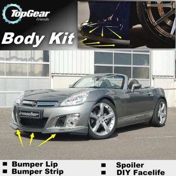 

Bumper Lip Deflector Lips For Opel GT For Saturn Sky For Daewoo G2X 2007~2010 Front Spoiler Skirt For TG Fans / Body Kit Strip