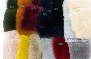 

Spot artificial rabbit fur and plush garment fabric