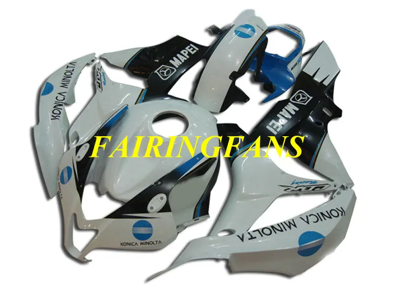 Инжекторный комплект для HONDA CBR600RR F5 07 08 CBR 600 RR CBR 600 RR CBR 600 2007 2008 Белый Обтекатели на кузов+ подарки HJ09