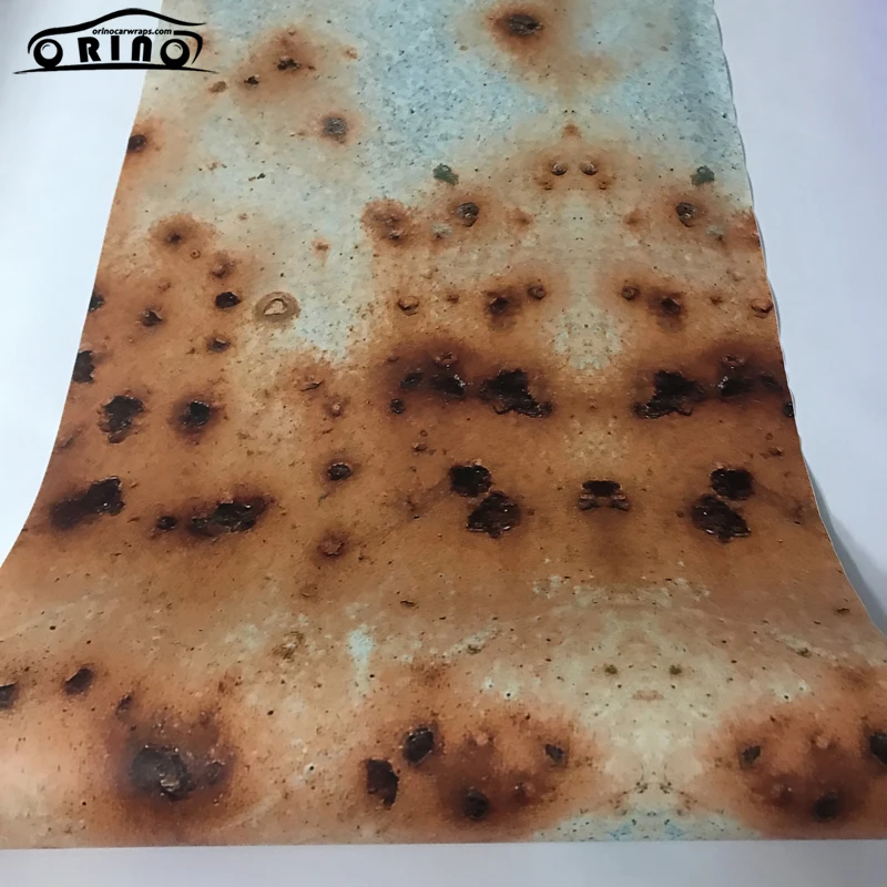 Rusty Car Sticker Wrap Foil-4