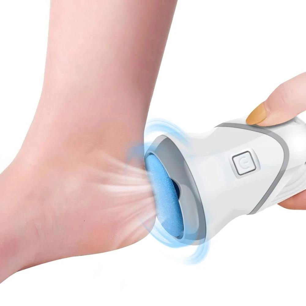 Electric Rechargeable Foot Grinder Heel Dead Skin Filing Peeler Portable Callus Removal Hard Cracked Skin Pedicure Care Kit, electric foot grinder, electric foot file, electric foot callus remover