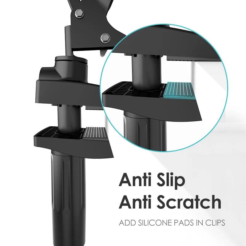 LINGCHEN Universal Bed/Desktop Tablet Holder Stand 360 Degree Rotating Adjustable Mobile Phone Hold