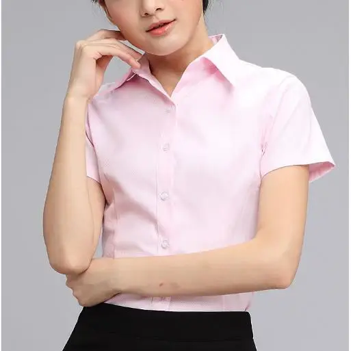 Розовый 9XL 8XL 7XL 6XL 5XL vetement femme женская рубашка офисная одежда женская рубашка блузка летняя размера плюс Blusas рубашки M278 - Цвет: Розовый
