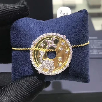 

Hot Camel Star Circle Chain Bracelet Yellow Gold Animal Mana Tribal Adjustable Chain Bracelet Wedding Party Jewelry