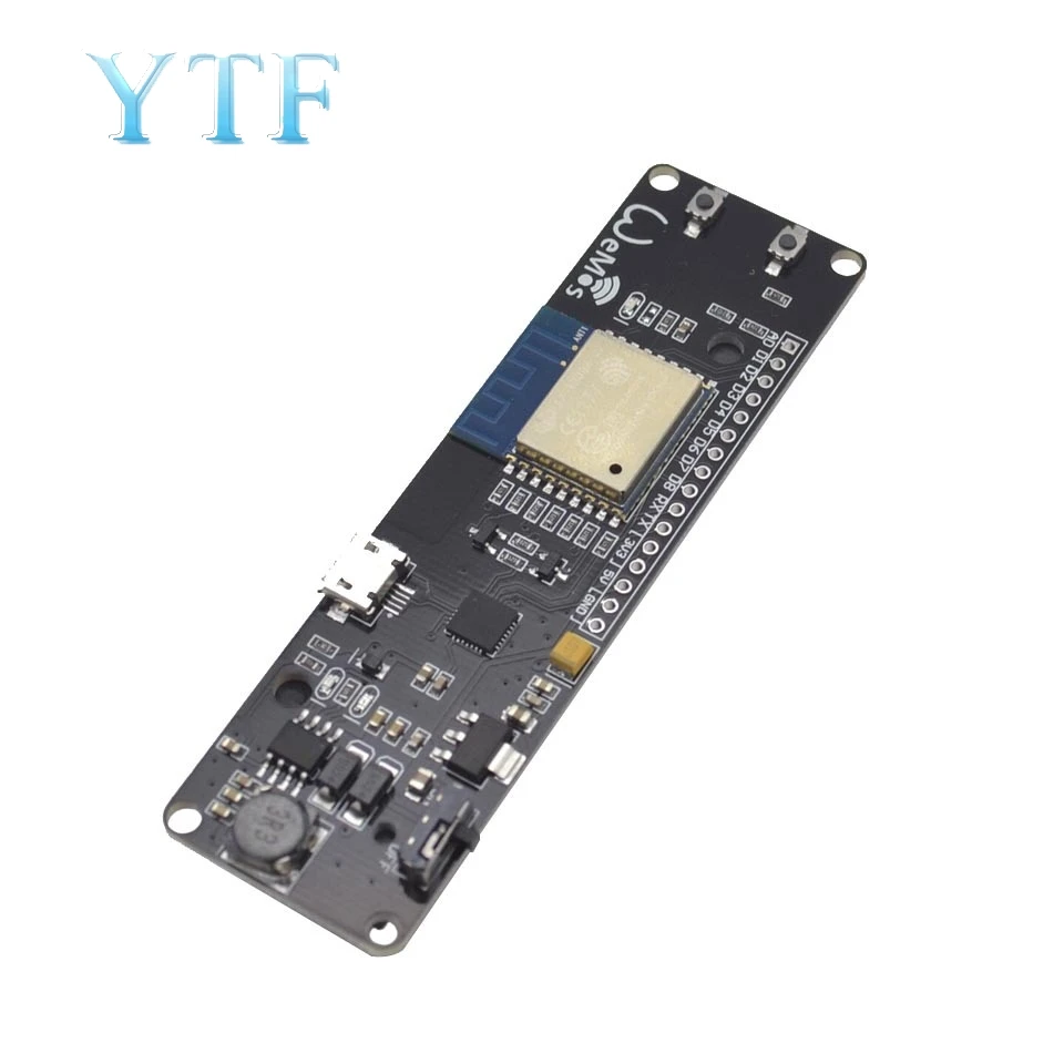 WeMos D1 ESP-Wroom-02 материнская плата ESP8266 Mini WiFi Nodemcu модуль 18650 зарядки аккумулятора