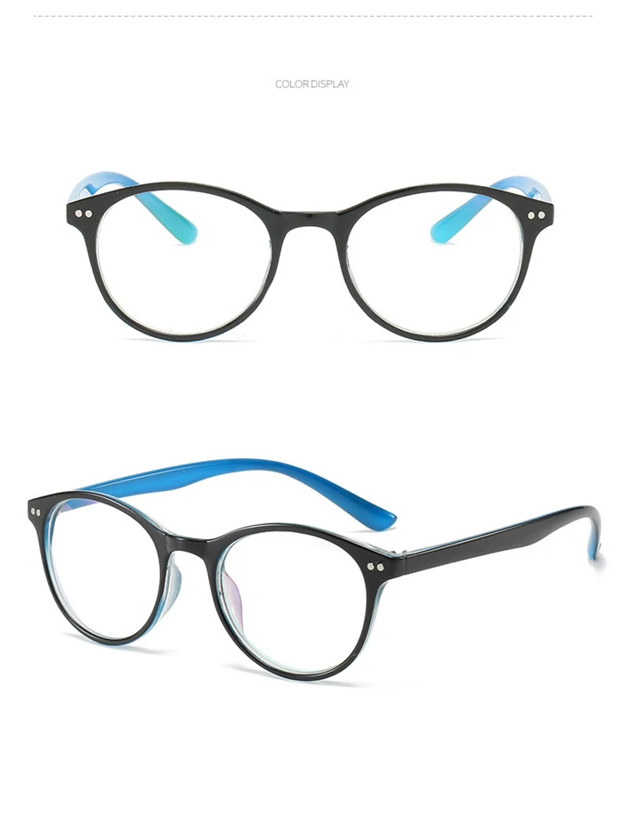 0-0,5-1-1,5-2-2,5-3-3,5-4-4,5-5-6,0 круглые очки для близорукости женские короткие очки для коррекции зрения мужские близорукие очки