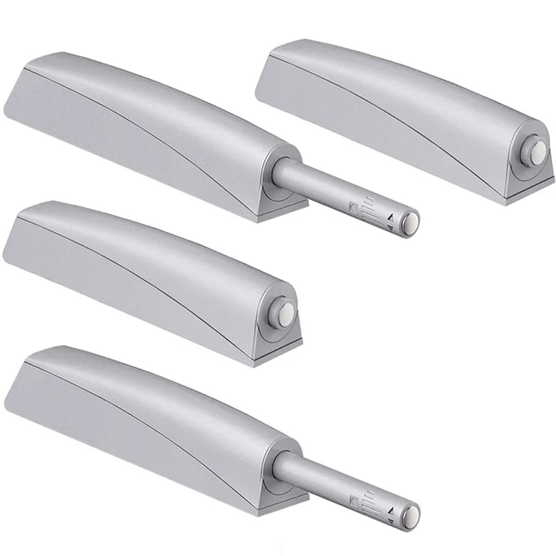 Защелки для шкафа 4 упаковки встраиваемые защелки выдвижных ящиков|Замки шкафов|