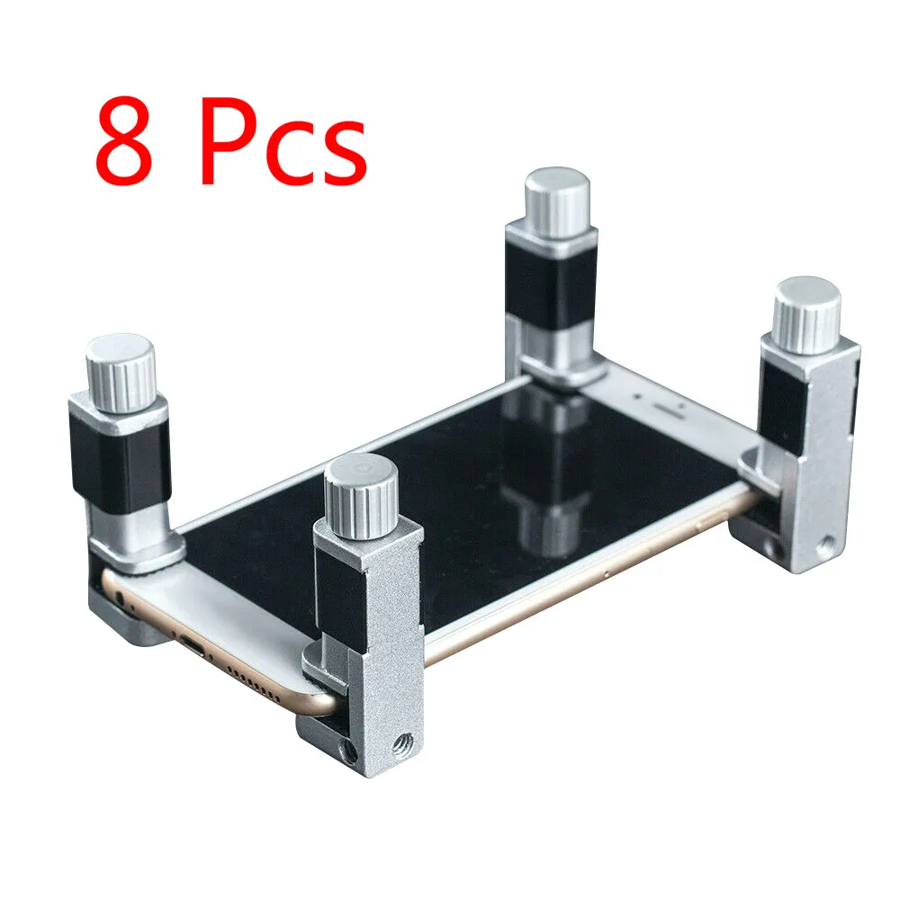 

4/6/8pcs Phone LCD Screen Fixing Fixture Clip Set Aluminum Alloy Screen Fixed Repair Tools Phone LCD screen Fastening Clamps