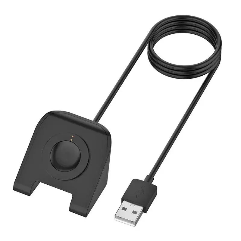 1 м USB зарядное устройство Беспроводная зарядная док-станция 1 м USB кабель для Fossil Gen 4/Gen 5/Emporio Армани Скаген фальстер 2/Misfit Vapor 2 часы