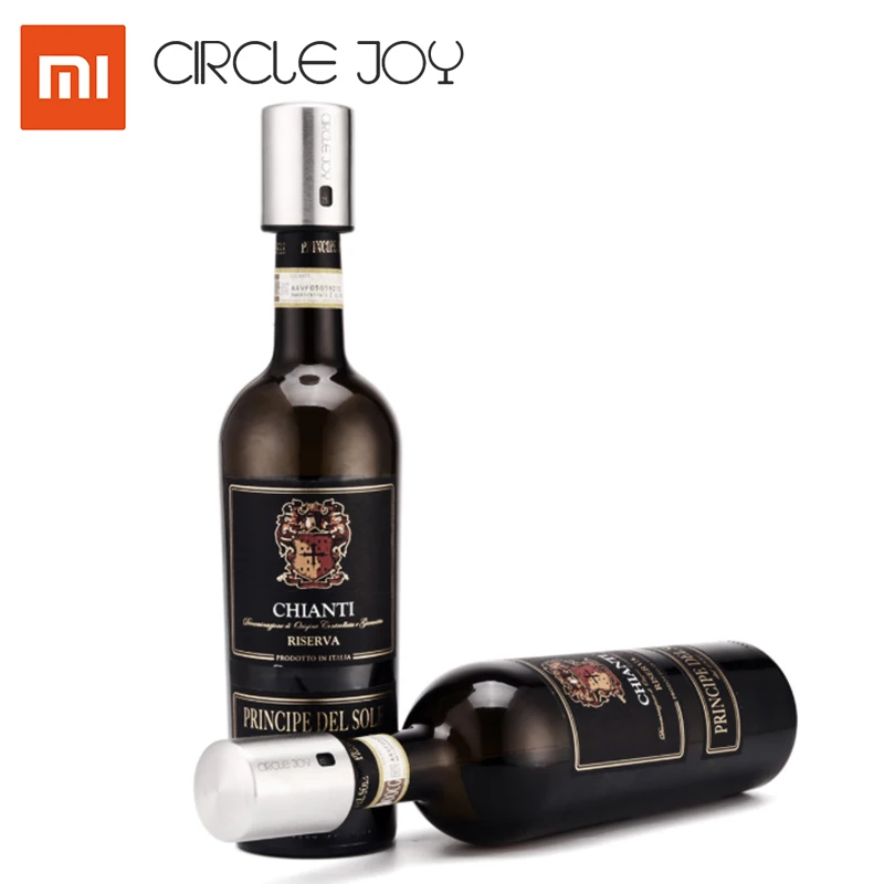 Новая Xiaomi Circle Joy умная пробка для вина из нержавеющей стали вакуумная с памятью