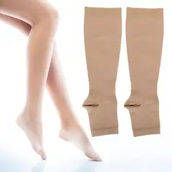1Pair Unisex Varicose Vein Stockings Anti-Fatigue Veins Compression Socks Calf Vein Stocking Knee Posture Corrector Of Man Woman