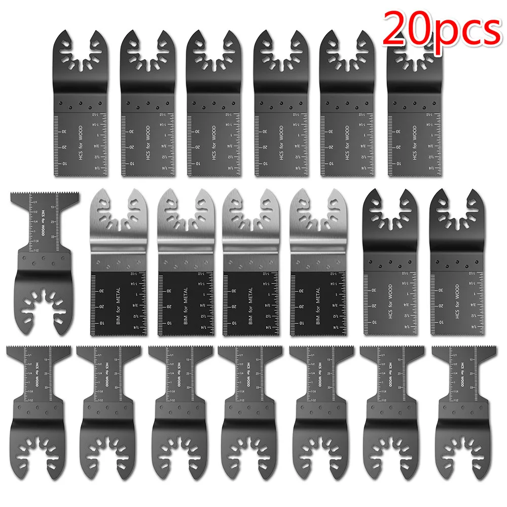 50 pces multi função bi metal precisão