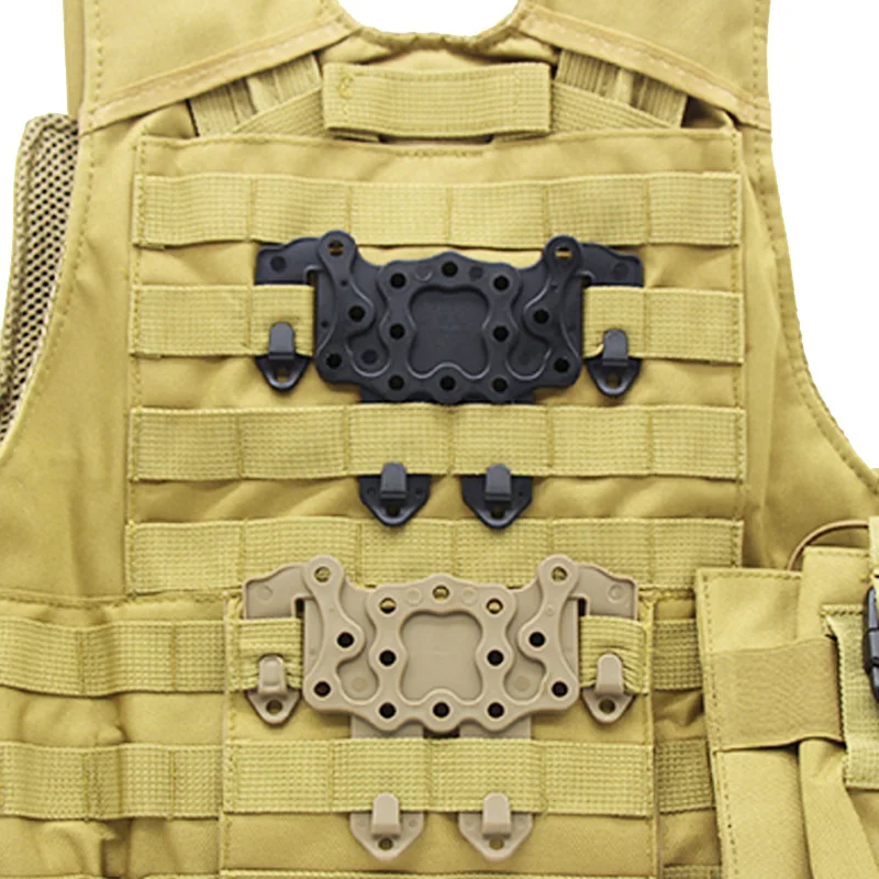 

CQC Molle Adapter Speed Clip Platform Airsoft Glock 17 M92 Holster Rail Case Mount Hunting Gun Holster Adapter Gun Accessories