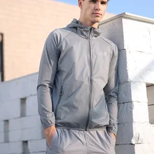 Летняя Солнцезащитная одежда мужская Профессиональная солнцестойкая одежда мужская верхняя одежда солнцестойкая дышащая тонкая городская уличная одежда