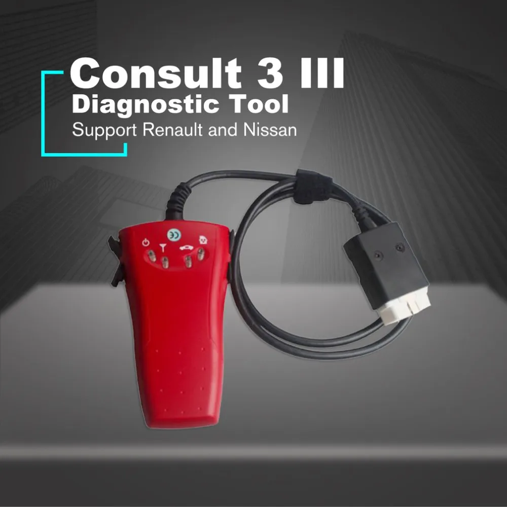 

2 in 1 Diagnostic Tool For Renault CAN Clip V172 for Consult 3 III Scanner Auto Self-diagnostic Tool Car Vehicle Repair