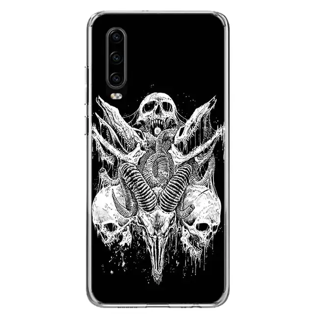 Devil Satan Phone Case For Huawei Mate 30 20 10 P40 P30 P20 P10 Pro Lite P Smart Z Plus 2019 2018 Cover Coque QD114-9