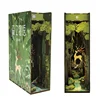 Wooden DIY Book Nook Shelf Insert Kits Model Forest Tree Animal Roombox Handmade Building Miniature Furniture Bookend Toys Gifts 1