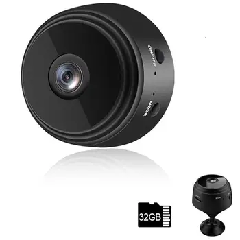 

Mini Camera 1080P HD WiFi Wireless Video Recorder Sensor Night Vision Small Home Security Camcorder Cam for Car Indoor Outdoor