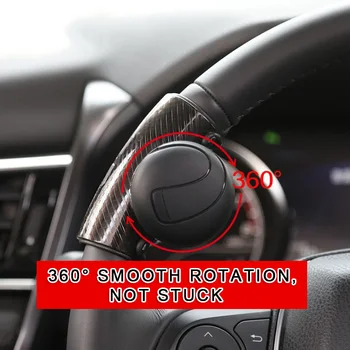 

360 Rotation Auto Car Steering Wheel Ball Aux Knob Booster Spinner Handle New And High Quality