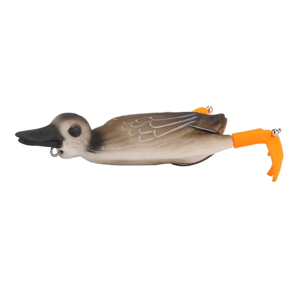  10CM Water Surface Simulated Swimming Duck Lifelike Fishing Lure Bait Tackle Kits for Freshwater Sa