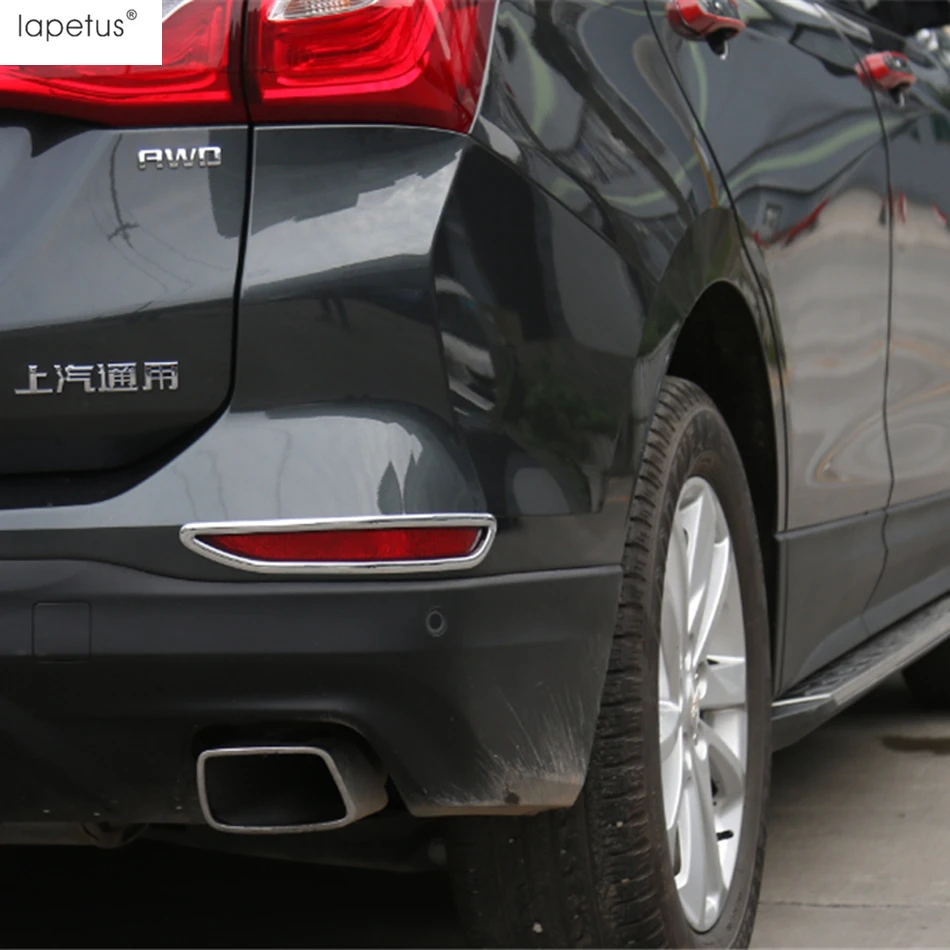 Аксессуары Lapetus подходит для Chevrolet Equinox 2017 2020 ABS задний бампер противотуманный
