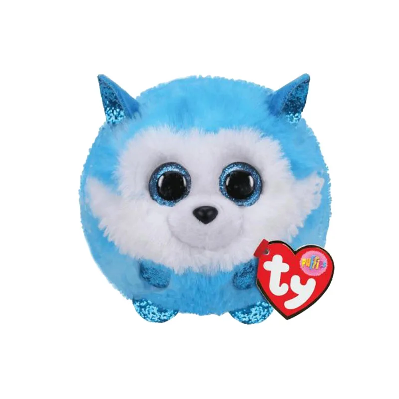 10CM Ty Big Eyes Bubble Ball Series Cat Husky Monkey Mouse Owl Unicorn Palm Doll Soft Plush Mini Toy Boy and Girl Birthday Gift