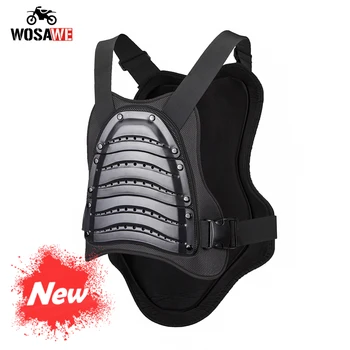 

WOSAWE Motorcycle Armor Motocross Body Armor GHOST RACING protection moto vest Bicycle body vest moto Chest Back Protection