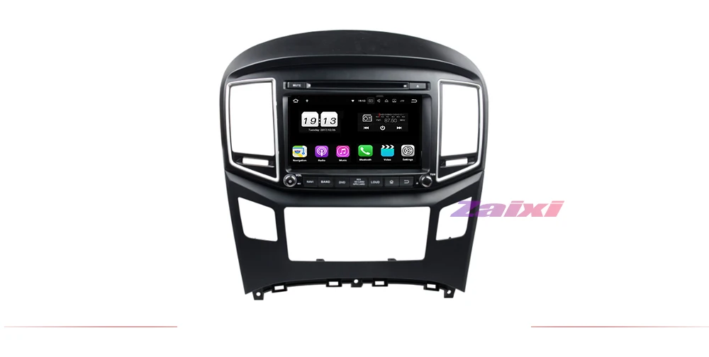 ZaiXi 2 DIN Автомобильный dvd-плеер gps-навигатор для hyundai H1 H-1 Huiyi~ автомобильное мультимедиа андроид экран системы радио
