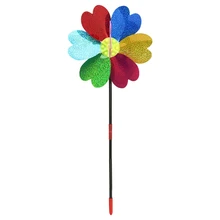 Павлин пайетки для поделок ветряная мельница ветер Spinner домашний сад двор декоративные Детские игрушки 72XC