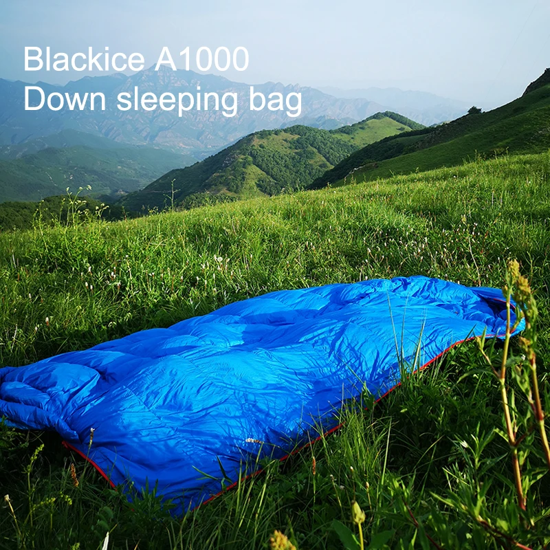 Best  Blackice UPGRADE A1000 Envelope Sleeping bag Splicing Single Ultra Light Down Winter with Compressi