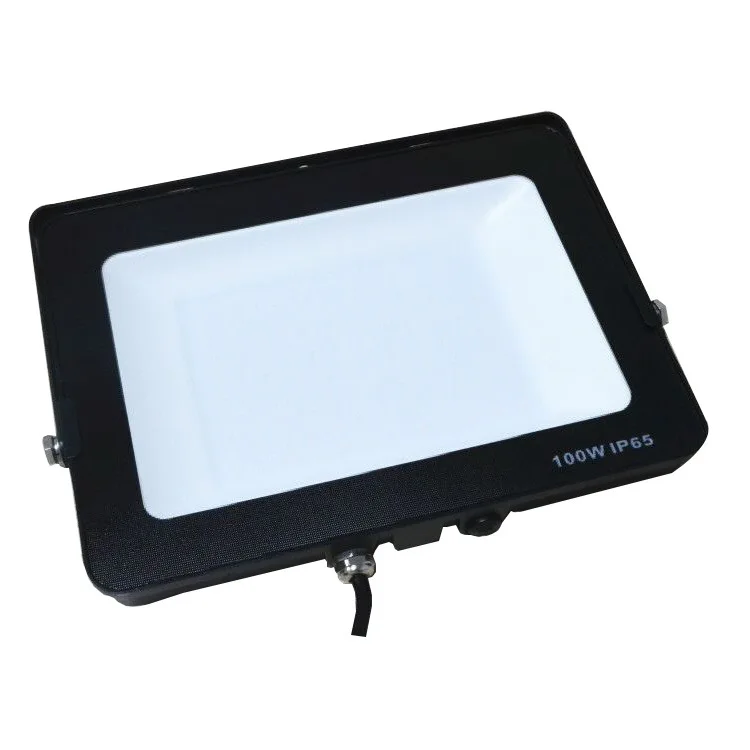 

5 шт. IP65 водонепроницаемая наружная ультратонкая высокая яркость Алюминий Foco светодиодная наружная проекционная лампа Светодиодный прожектор 100 Вт