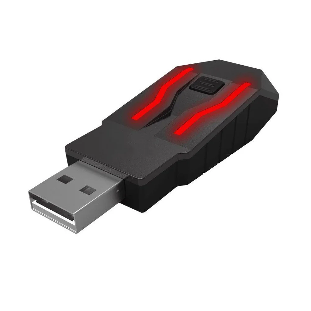 

Keyboard Mouse Easy To Install Black Converter Controller Adapter Lightweight Easy Use Home Easy To Carry