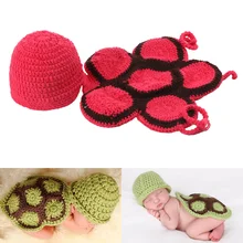 Для новорожденных милый вязаный костюм, реквизит, наряды для фотосъемки, детская шапка, аксессуары для фотографий, милые наряды для новорожденных мальчиков и девочек